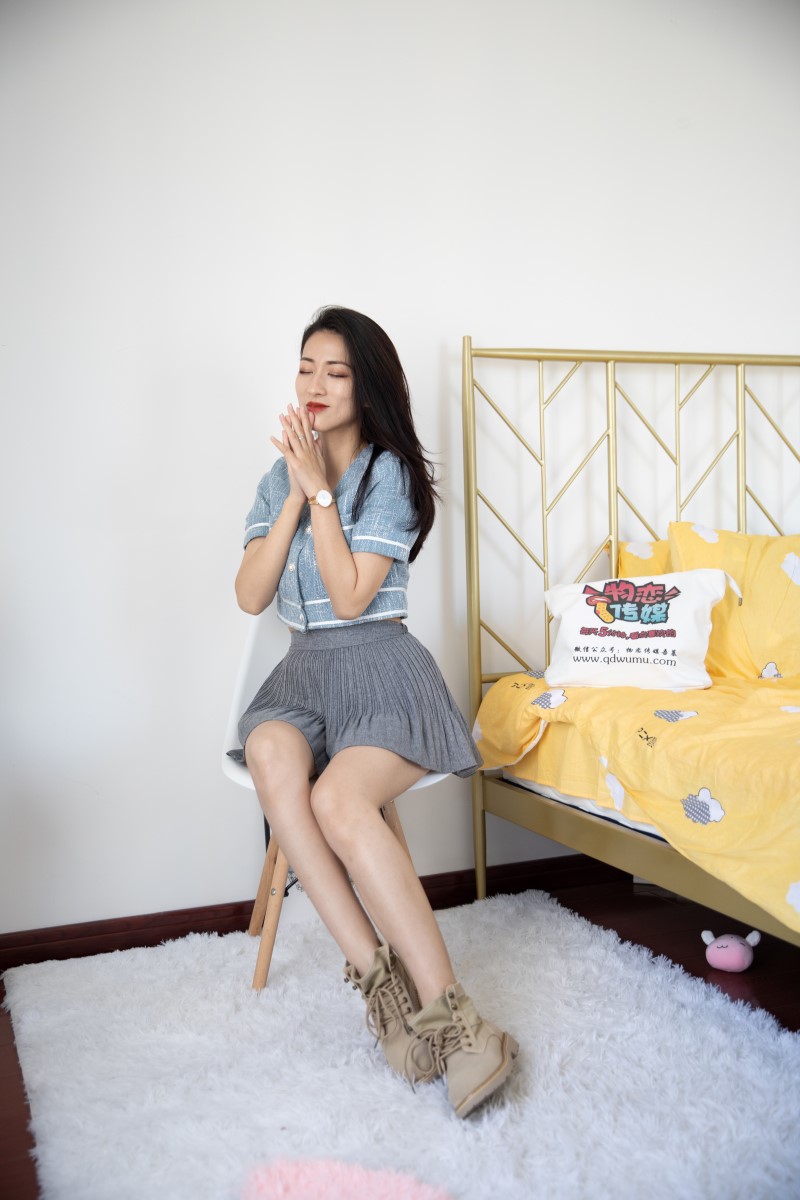 图片[1]-勿恋传媒 NO.494 小茶-浅蓝 [151P/1V/4.12G]-美图