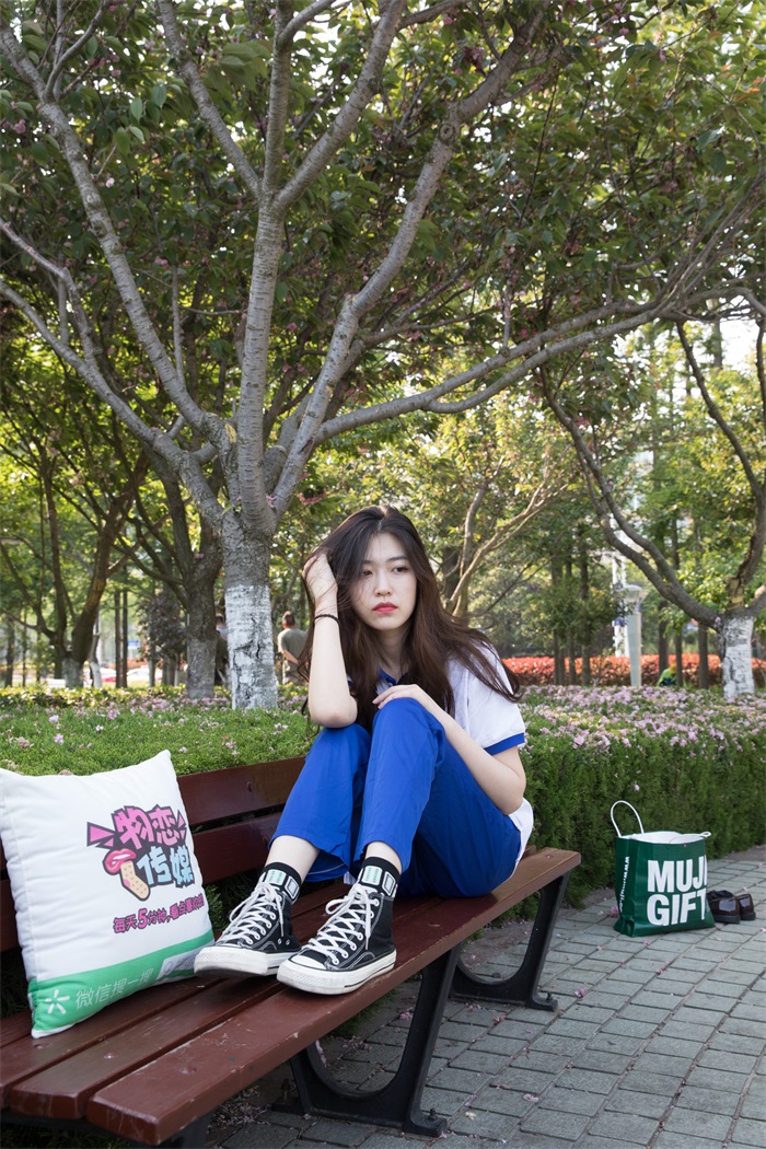 图片[4]-勿恋传媒 No.153 佳琪-夏日里的清新校服风 [155P/1V/4.06G]-美图