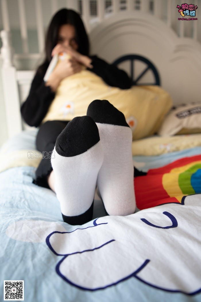 图片[3]-勿恋传媒 No.064 一朵花开的时间，奶牛袜子 [159P/1V/1.08GB]-美图