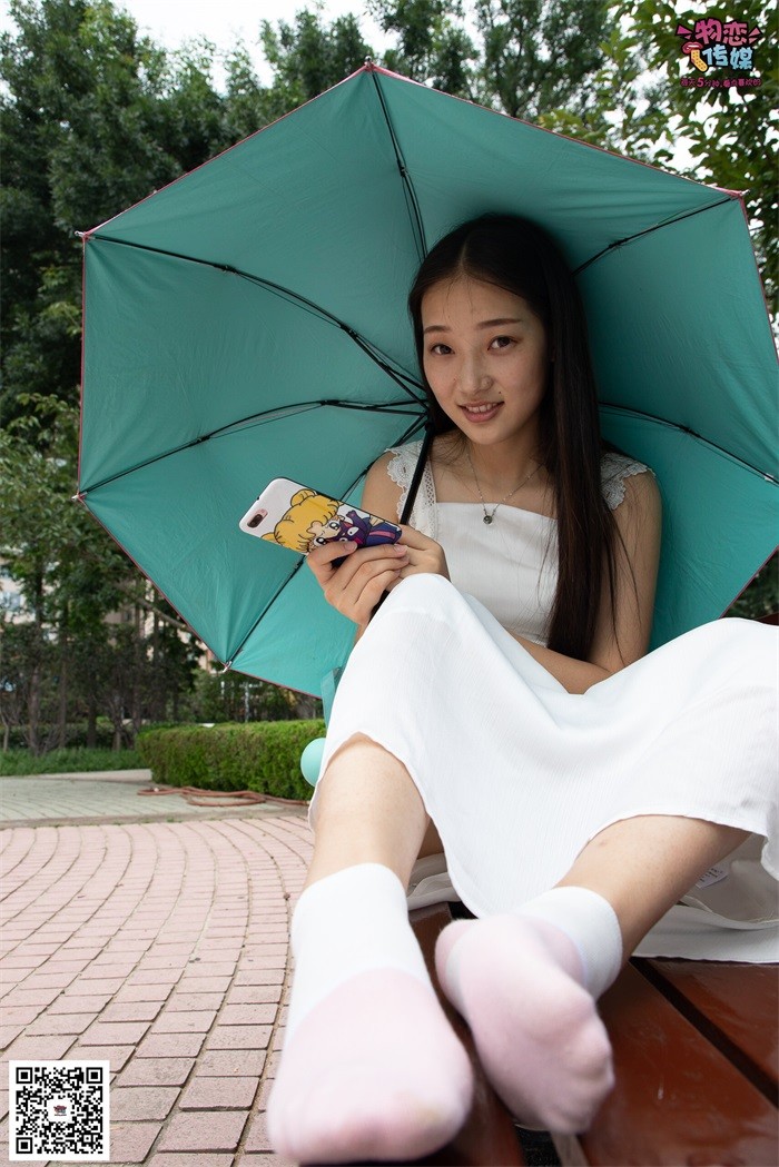 图片[1]-勿恋传媒 No.037 海边的白百合公园长椅休闲镁足[164P/1V/795MB]-美图