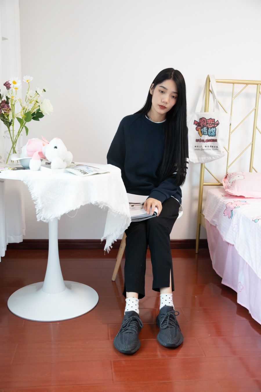 图片[1]-勿恋传媒 NO.909 蕾蕾-黑色玫瑰[128P/1V/3.07GB]-美图