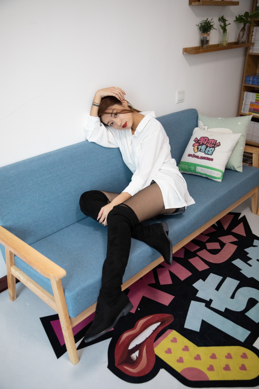 图片[2]-勿恋传媒 NO.911 言言-黑色的温柔[145P/1V/4.03GB]-美图