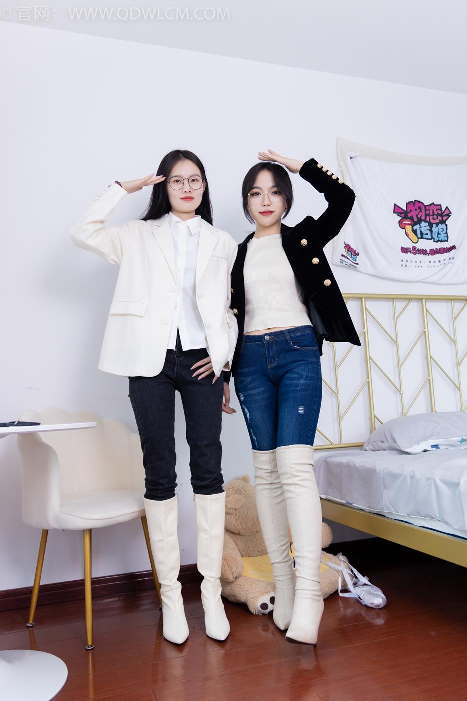 图片[2]-勿恋传媒 NO.1687 纱纱&颜颜-玻璃上的雨滴[150P/1V/5.51GB]-美图