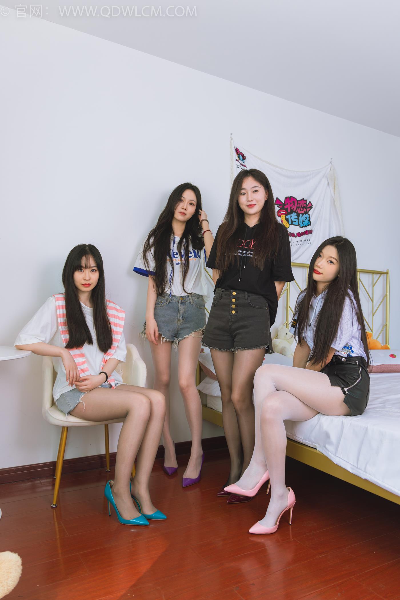 图片[2]-勿恋传媒 NO.1607 小竹&美兔&康康&兮兮-镁钕聚会[150P/1V/5.05GB]-美图