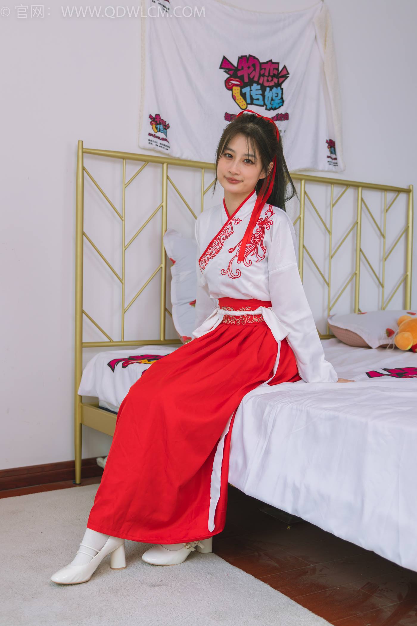 图片[2]-勿恋传媒 NO.1482 卿卿-红衣少女[170P/1V/5.92GB]-美图