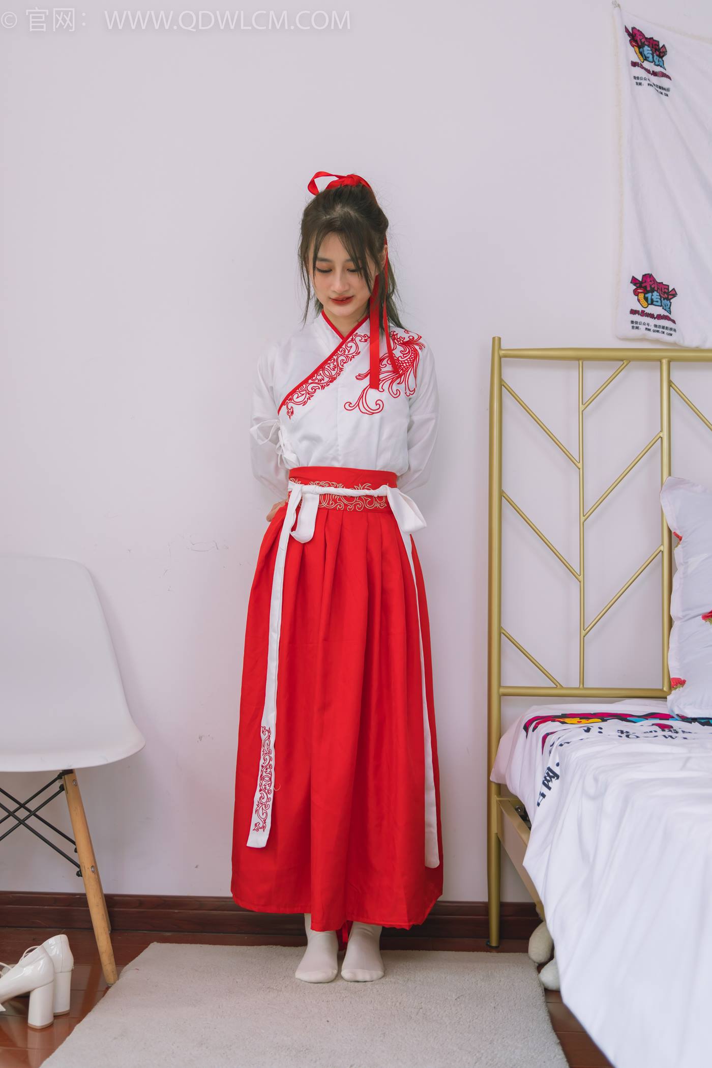 图片[3]-勿恋传媒 NO.1482 卿卿-红衣少女[170P/1V/5.92GB]-美图