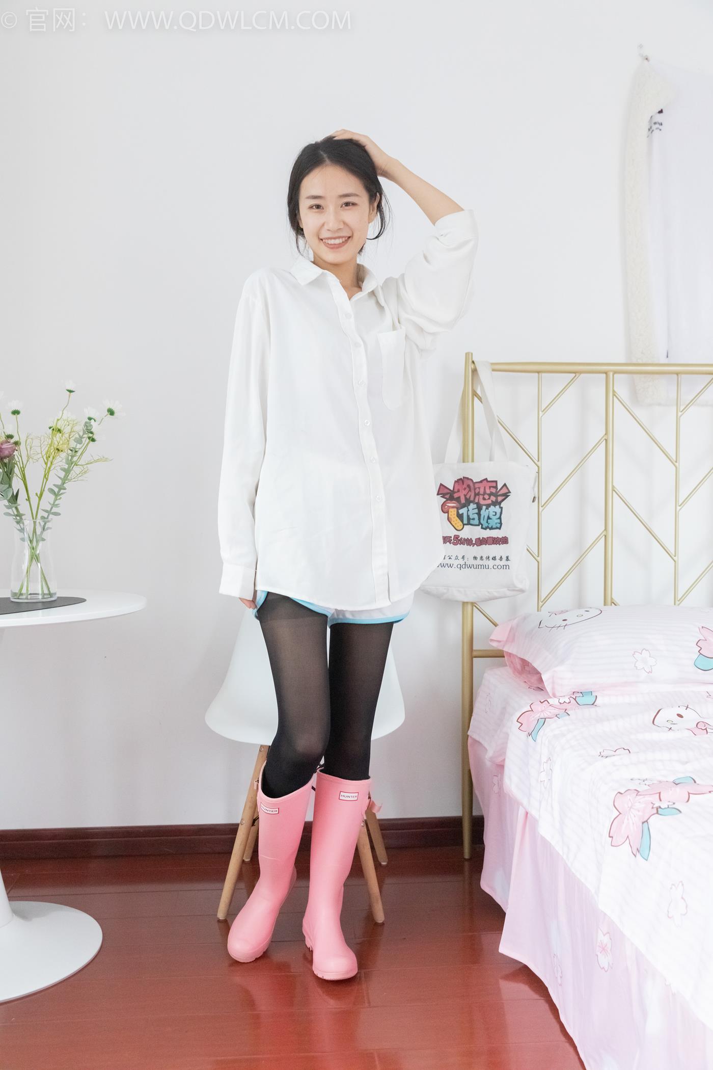 图片[2]-勿恋传媒 NO.1455 菜菜-粉色小雨靴[138P/1V/3.88GB]-美图