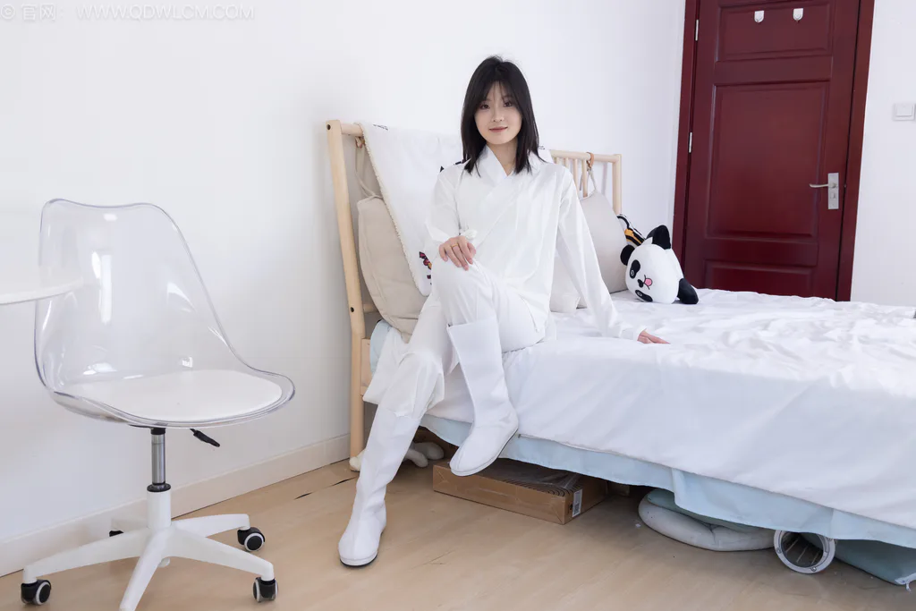 图片[3]-勿恋传媒 NO.2551 青柠-古风长靴、薄肉丝[240P/1V/5.34GB]-美图