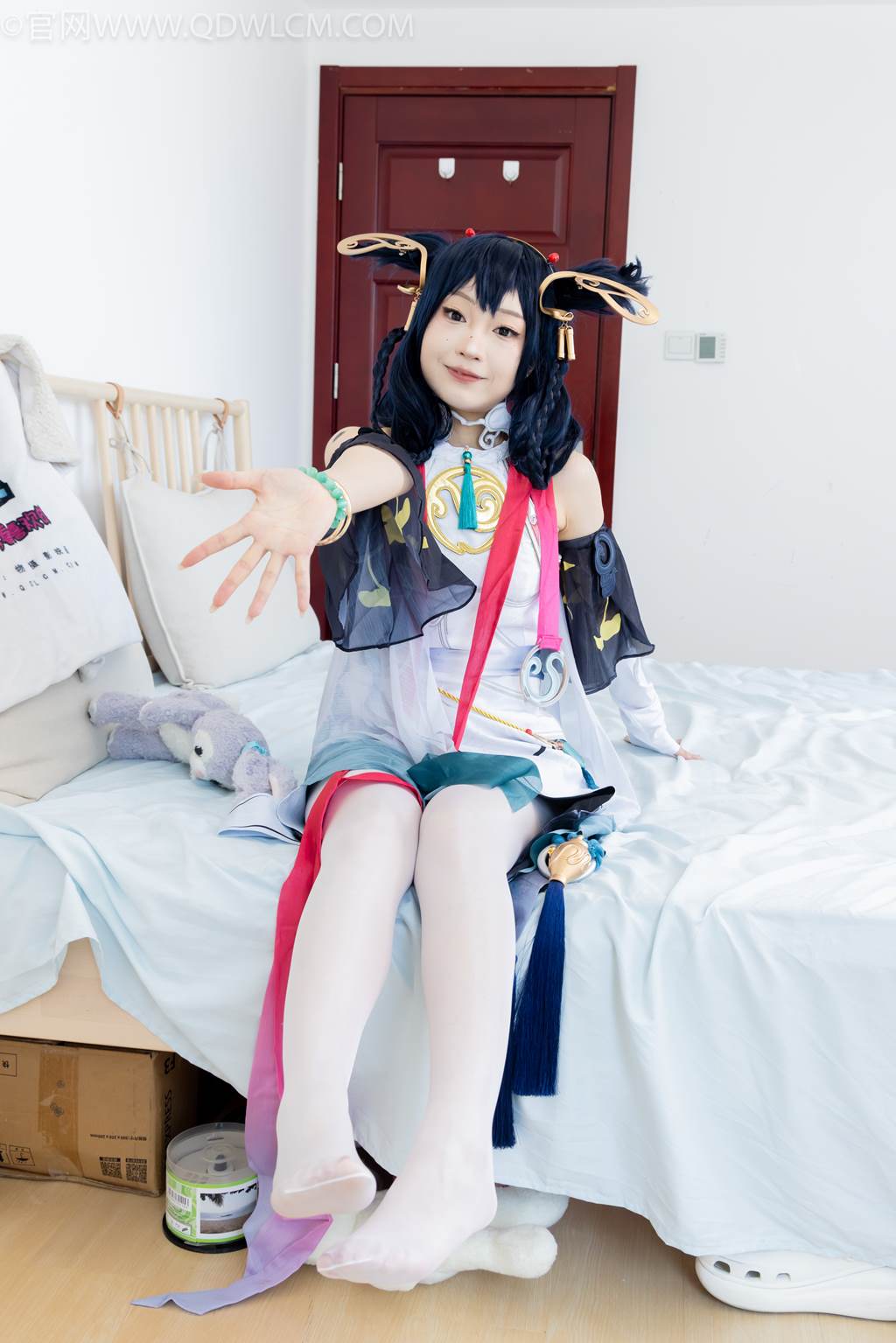 图片[2]-勿恋传媒 NO.2478 嘟嘟-cos服、高跟凉鞋、薄白丝、薄黑丝[183P/1V/5.28GB]-美图