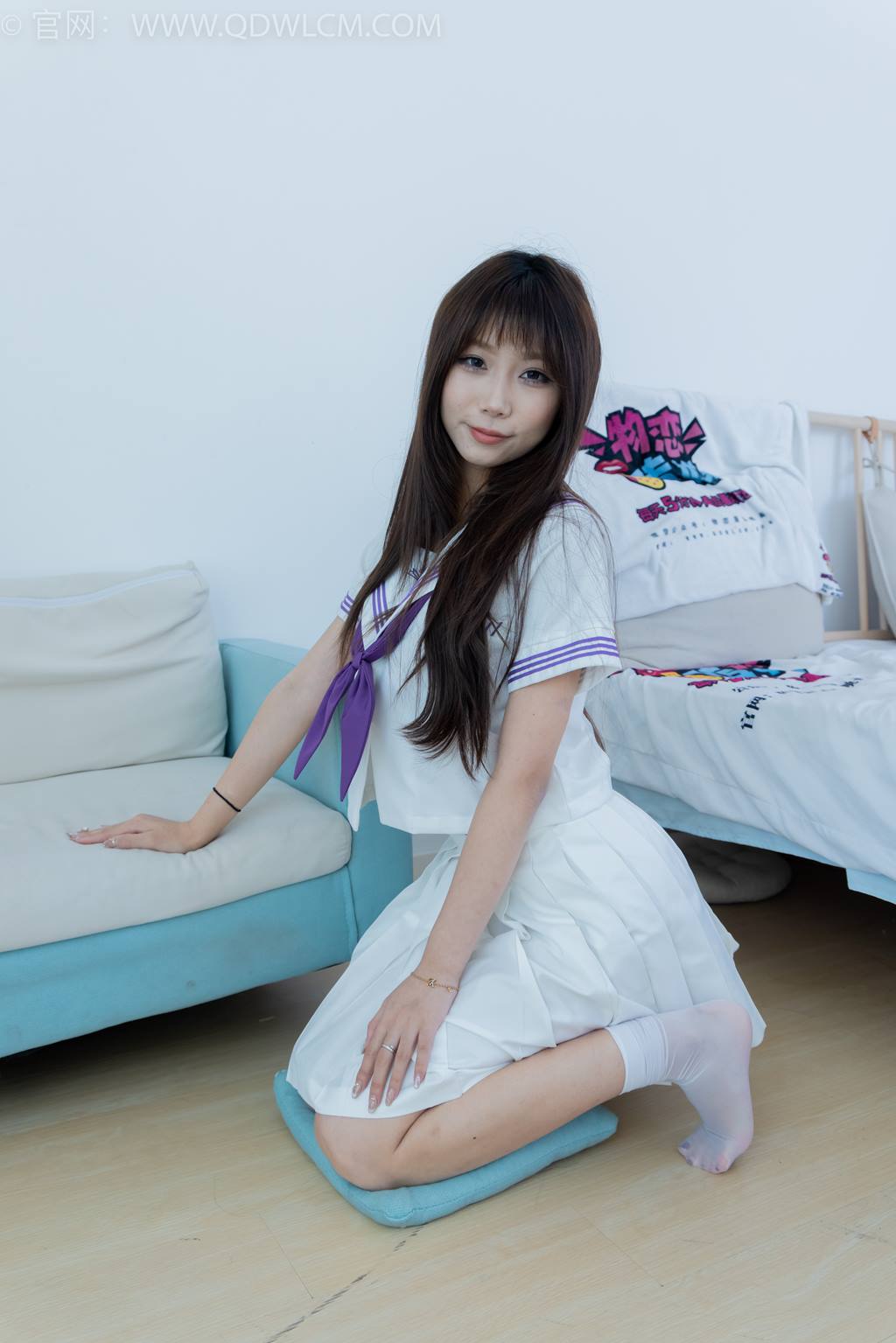 图片[2]-勿恋传媒 NO.2427 泡泡-JK至服、皮鞋、短白丝[154P/1V/4.46GB]-美图