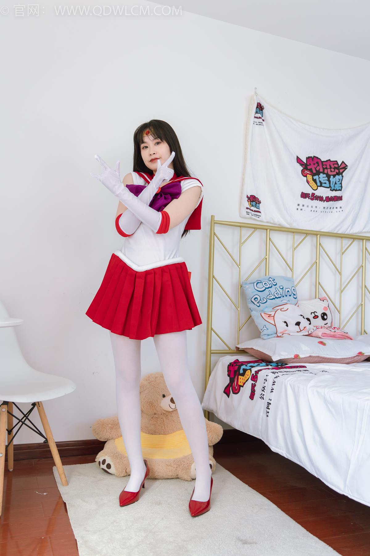 图片[2]-勿恋传媒 NO.2373 兮兮-cos至服、高跟鞋、厚白丝[150P/1V/3.86GB]-美图