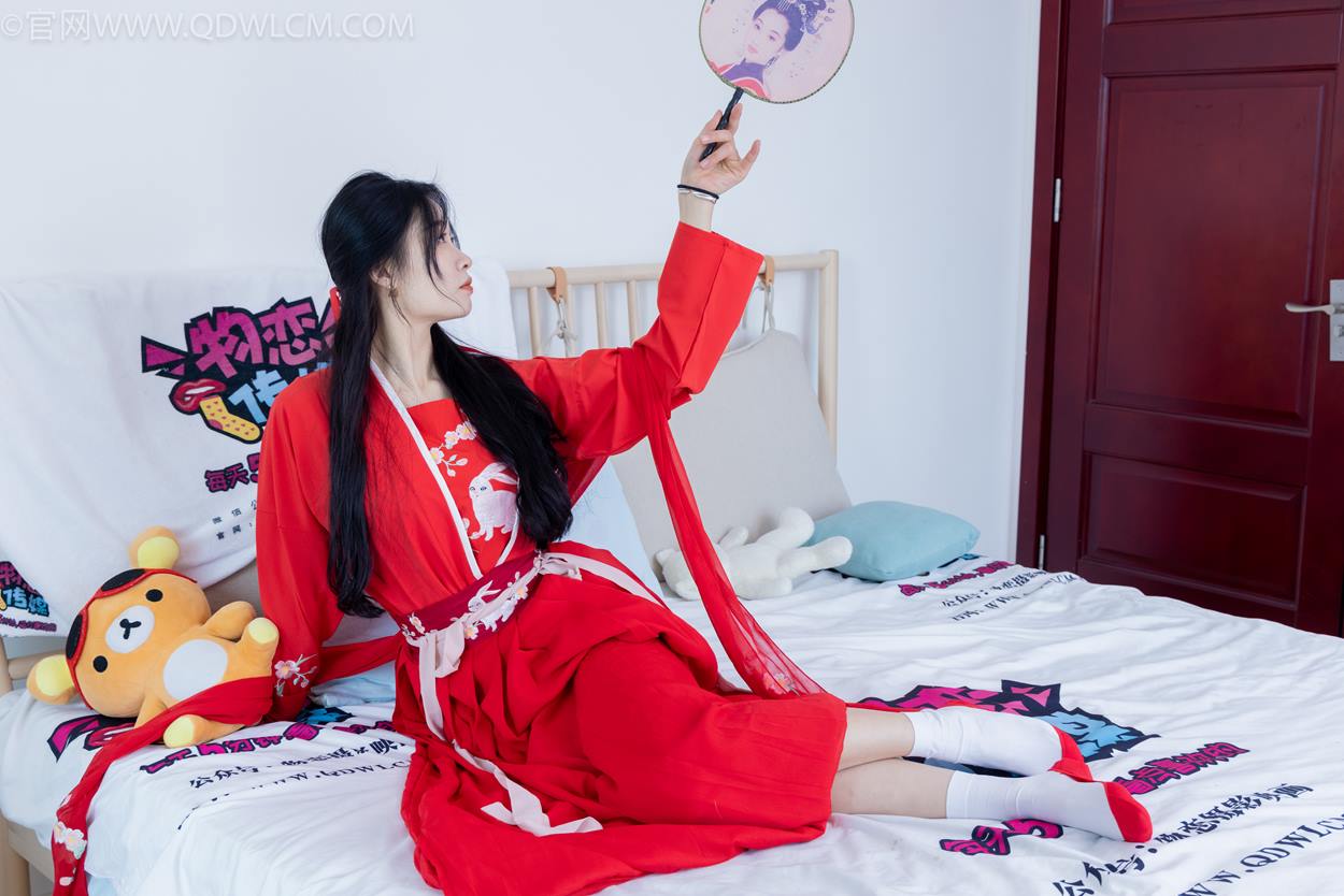 图片[3]-勿恋传媒 NO.2328 绒绒-汉服、布鞋、白棉袜、红色船袜[174P/1V/5.43GB]-美图