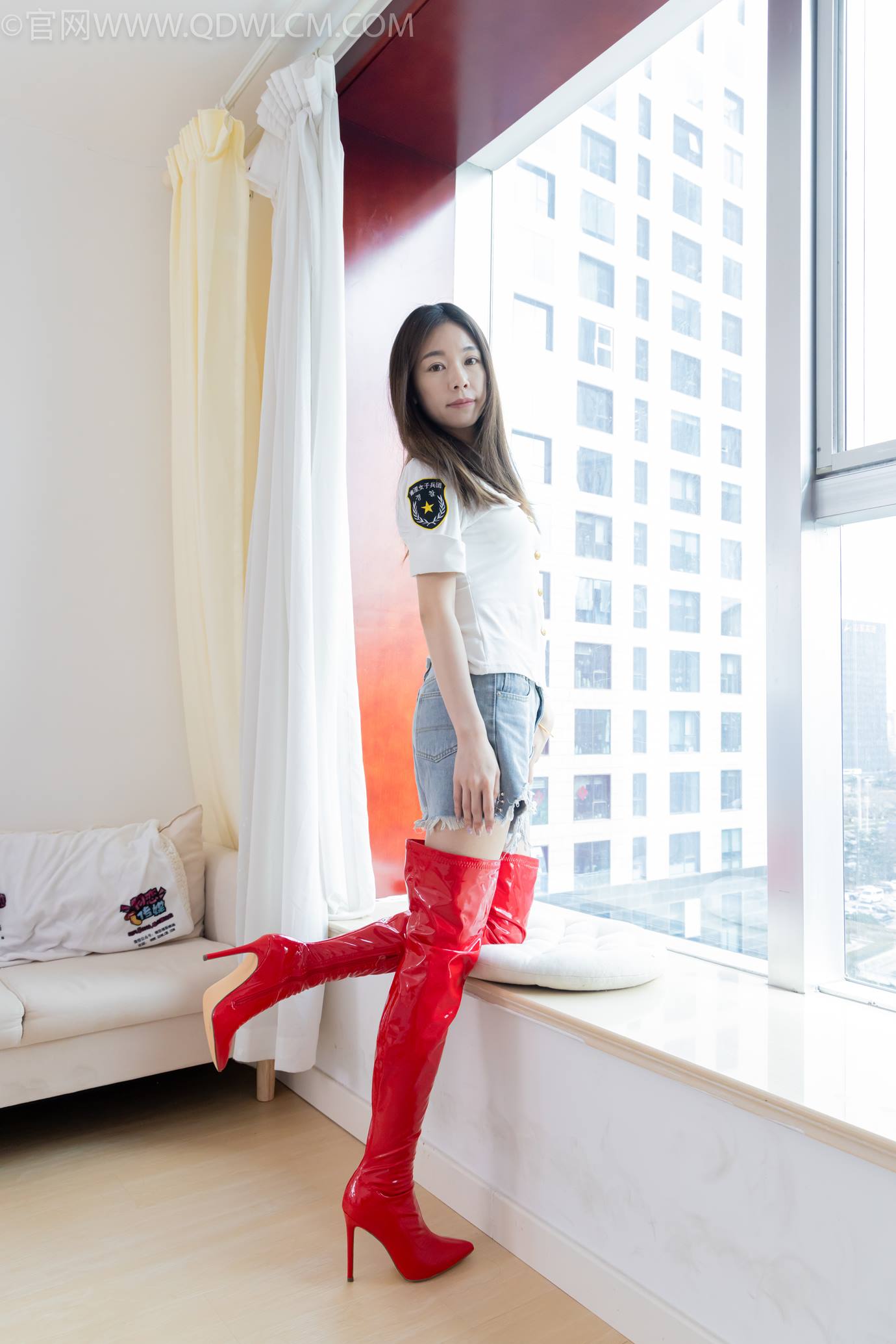 图片[2]-勿恋传媒 NO.2309 婷婷-高跟长靴、白棉袜、裸足[173P/1V/4.88GB]-美图