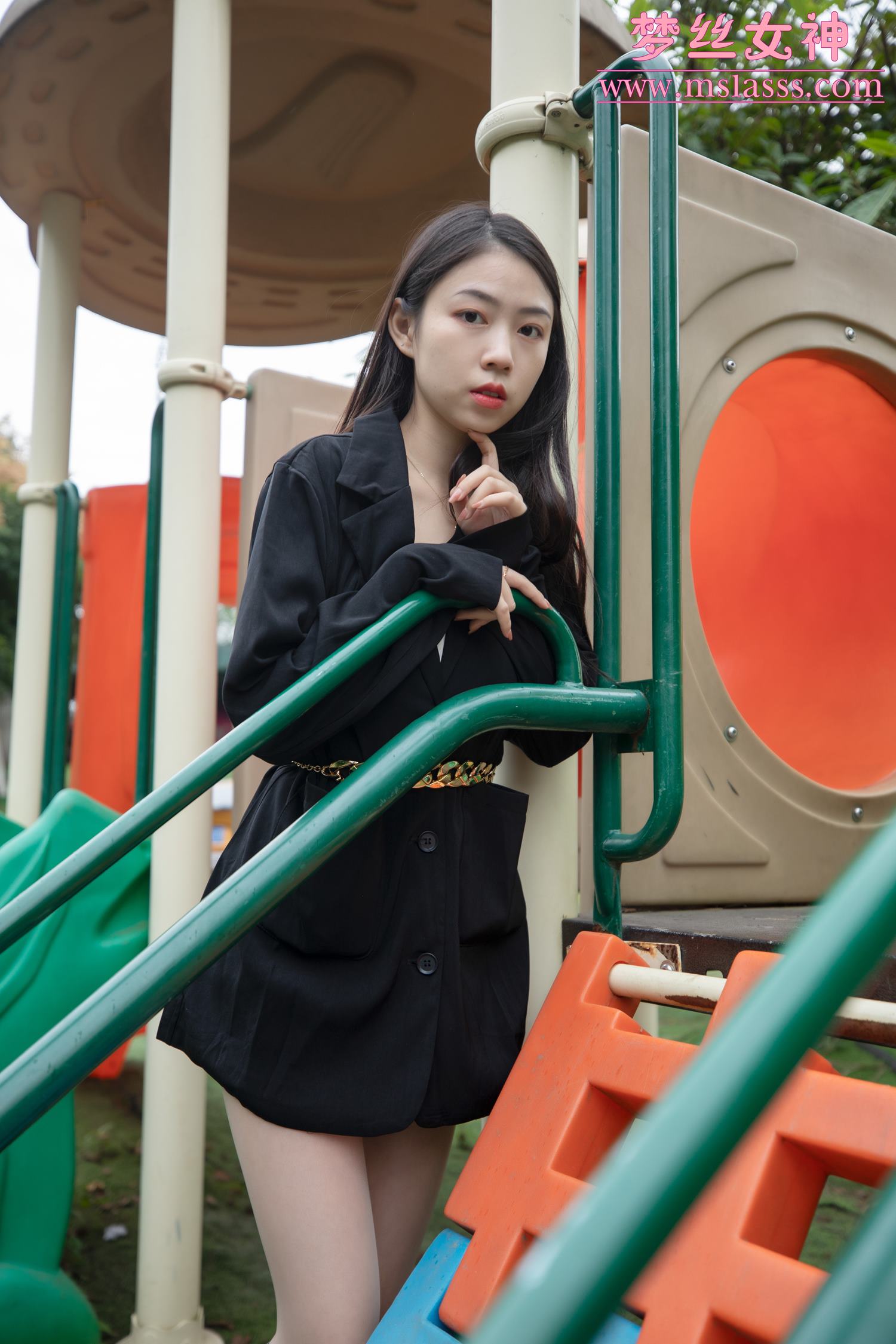 图片[3]-[MSLASS梦丝女神]2021.10.21 新模超细腿 娜贝儿[40P/206MB]-美图