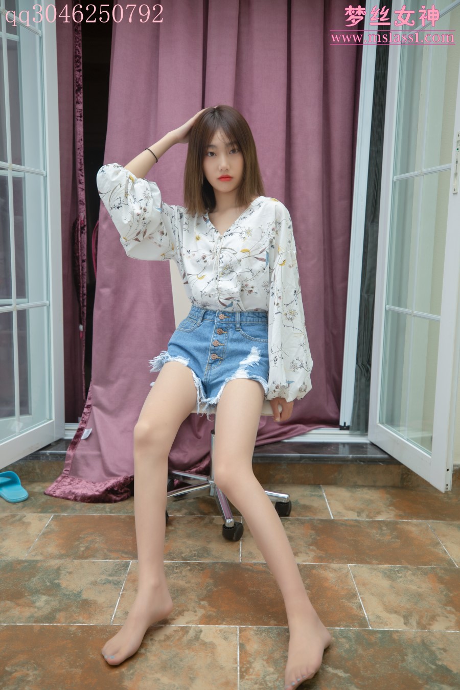 图片[1]-[MSLASS梦丝女神]2021.06.08 超美脚丫 凌凌 [59+1P/440MB]-美图