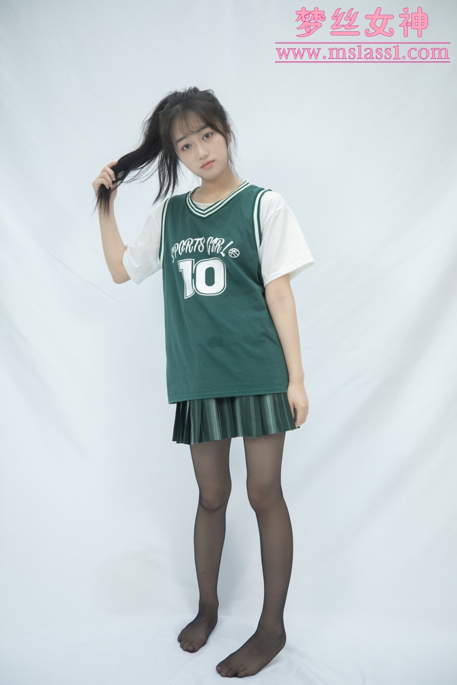 图片[1]-[MSLASS梦丝女神]2021.06.21 球衣黑丝 王娇娇 [37+1P/163MB]-美图