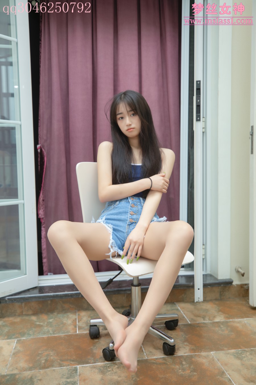 图片[3]-[MSLASS梦丝女神]2021.06.21 死库水牛仔 王娇娇 [46+1P/295MB]-美图