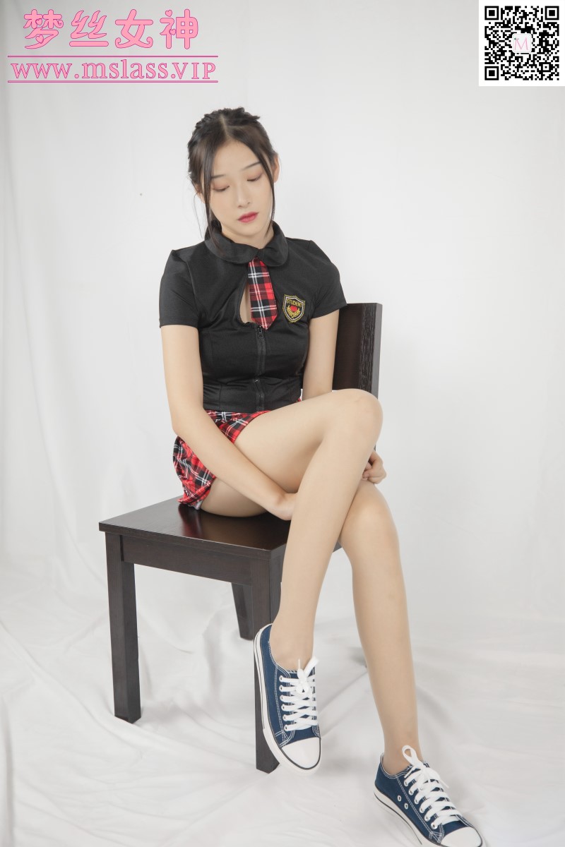 图片[1]-[MSLASS梦丝女神] 2020.10.03 诗琪《帆布鞋》[73P/465M]-美图