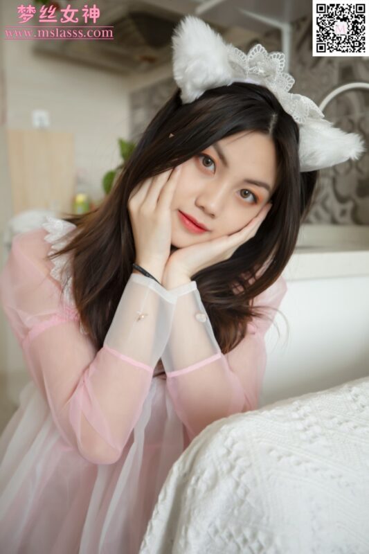 [MSLASS梦丝女神] 2020-04-18 VV 粉红钕仆 [62P/494M]-美图