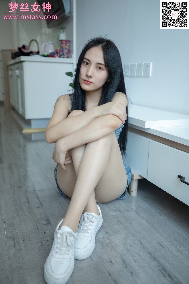 图片[2]-[MSLASS梦丝女神] 2020-06-27 小允儿 牛仔连衣裙 [61P/540MB]-美图