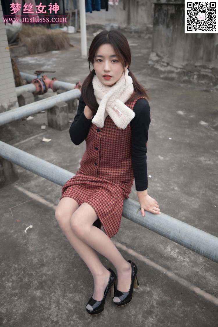 图片[3]-[MSLASS梦丝女神] 2020-01-15 璇璇 天台少女 [57P/397MB]-美图