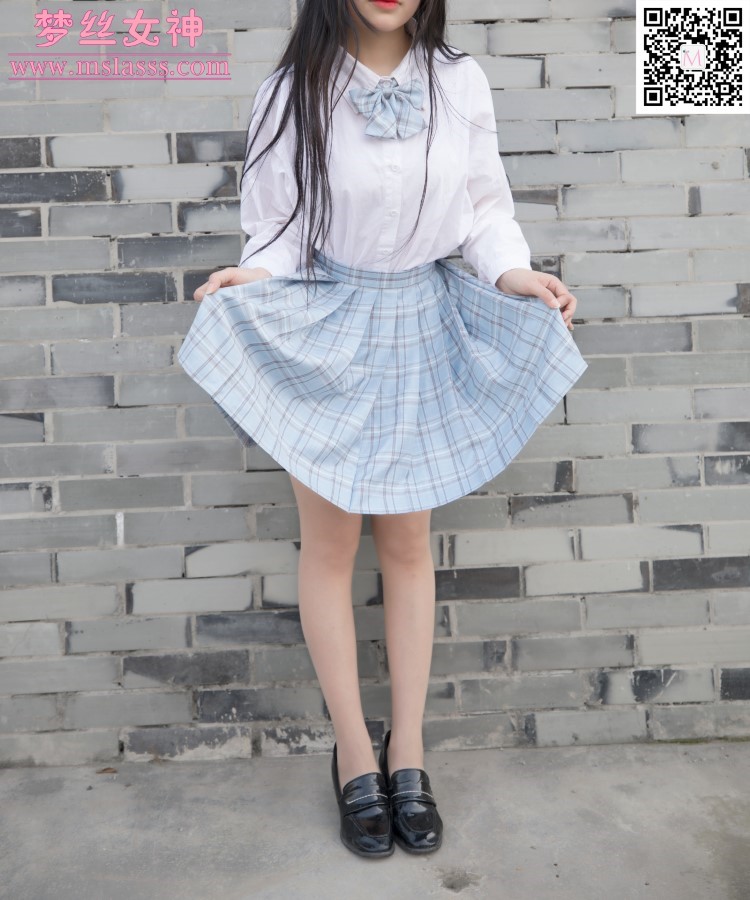 图片[2]-[MSLASS梦丝女神] 2020-03-22 仟仟 JK小女神 [110P/777M]-美图