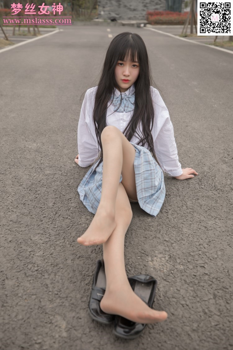 图片[4]-[MSLASS梦丝女神] 2020-03-22 仟仟 JK小女神 [110P/777M]-美图