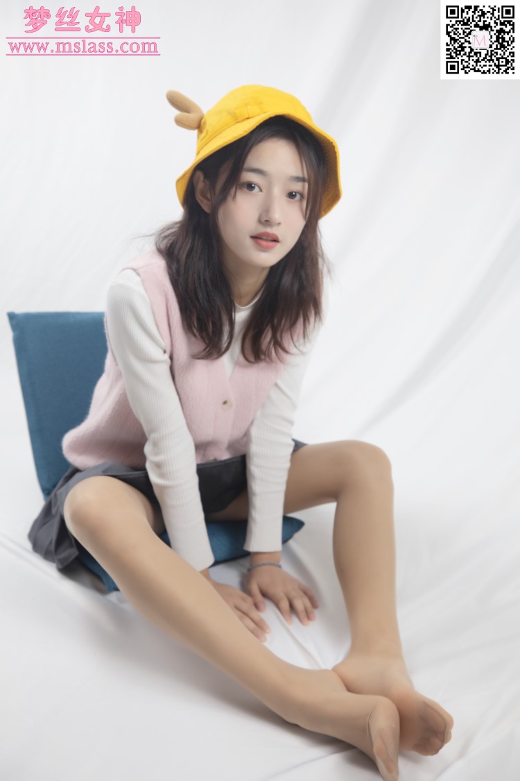 图片[4]-[MSLASS梦丝女神] 2019-12-08 璇璇 9分颜值 小黄鸭帽 [63P/450MB]-美图