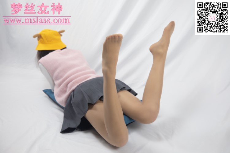 图片[5]-[MSLASS梦丝女神] 2019-12-08 璇璇 9分颜值 小黄鸭帽 [63P/450MB]-美图