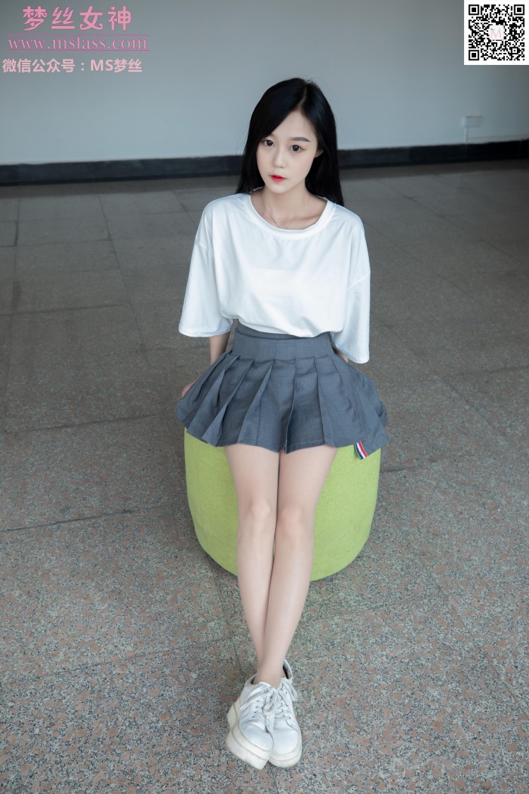 图片[2]-[MSLASS梦丝女神] 2019-09-08 灵灵 学后肉丝的她 [61P/109MB]-美图