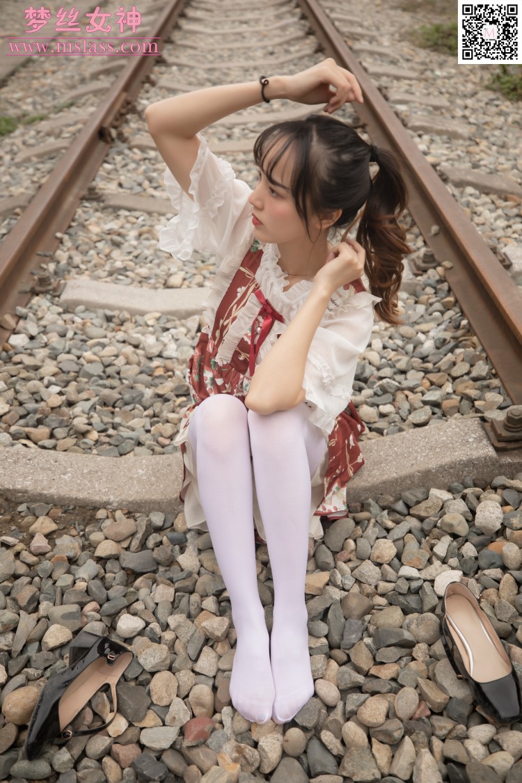 图片[4]-[MSLASS梦丝女神] 2019-10-27 玥玥 白丝洛丽塔 [70P/459MB]-美图