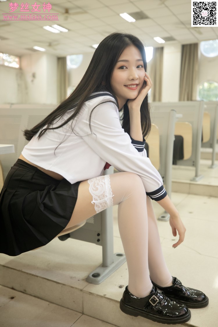 图片[1]-[MSLASS梦丝女神] 2019-10-29 张芷馨 爱笑的少女 [70P/687MB]-美图