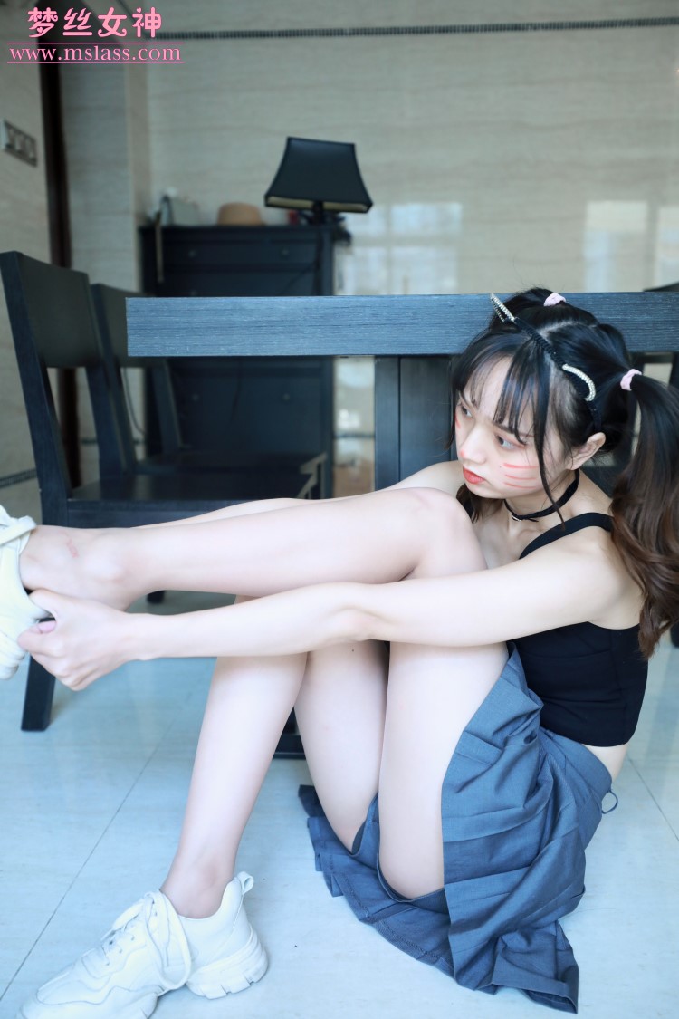 图片[3]-[MSLASS梦丝女神] 2019-07-08 玥玥 解锁家居小淑女 [69P/294MB]-美图