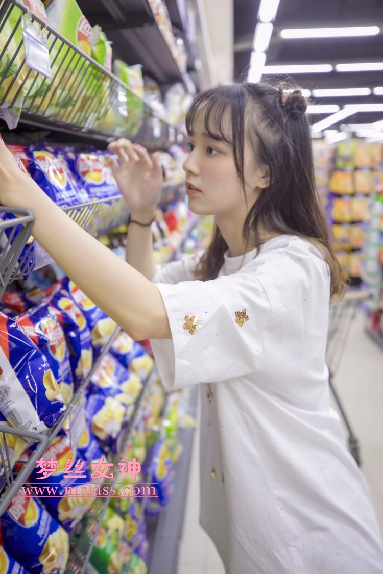 图片[2]-[MSLASS梦丝女神]2019.05.02  超市的吃货少女 玥玥 [67P/385M]-美图