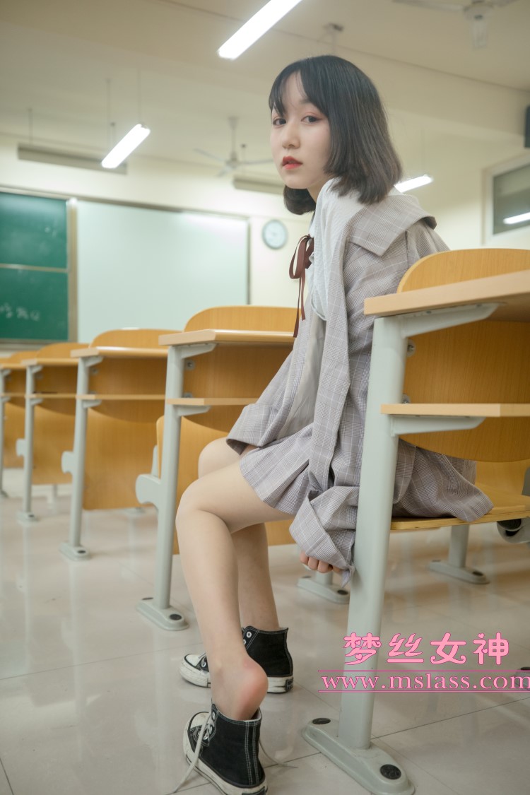 图片[3]-[MSLASS梦丝女神]2019.05.07 教室顷语 刘诺 [89P/686M]-美图