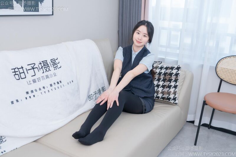 甜予摄影 NO.187 知知-高跟鞋、厚黑丝[127P/2V/9.81GB]-美图