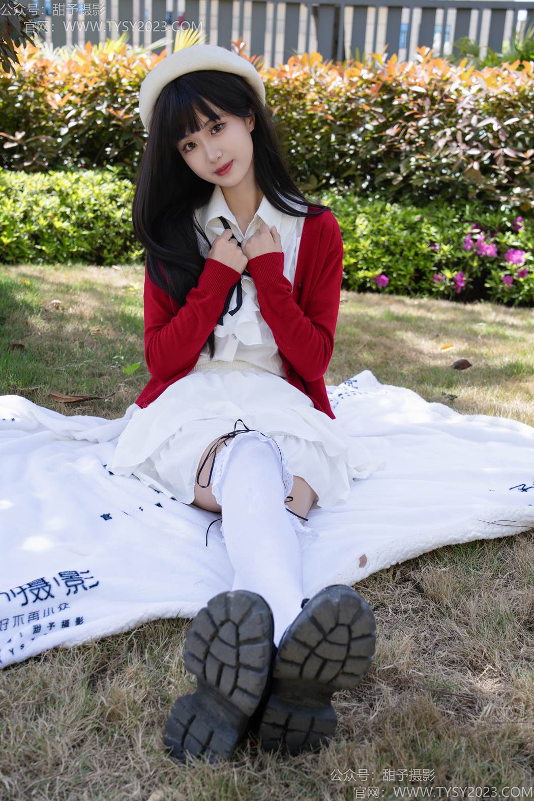 图片[3]-甜予摄影 NO.197 小甜桃-皮鞋、大腿袜、裸足[143P/2V/9.52GB]-美图