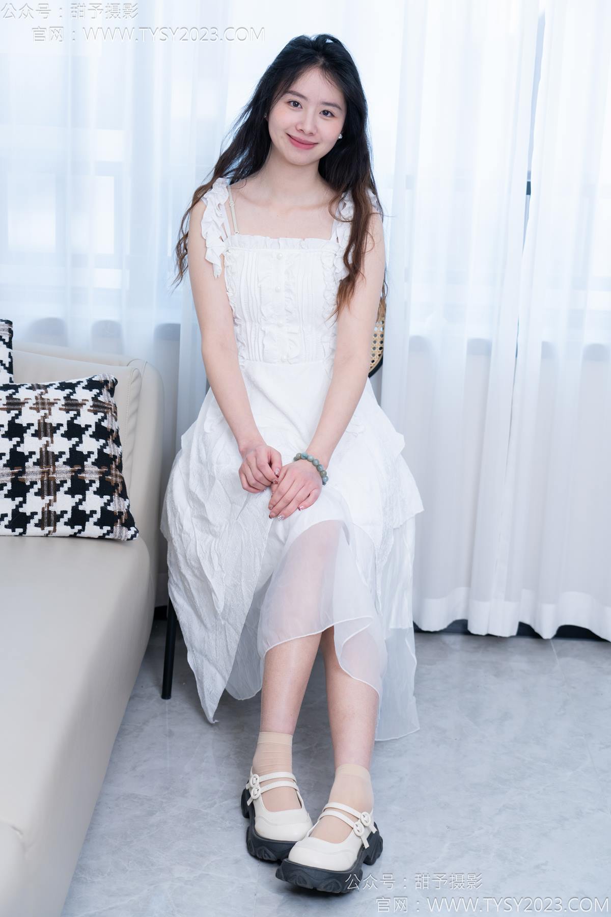 图片[3]-甜予摄影 NO.172 知知-皮鞋、短肉丝、裸足[130P/2V/9.84GB]-美图