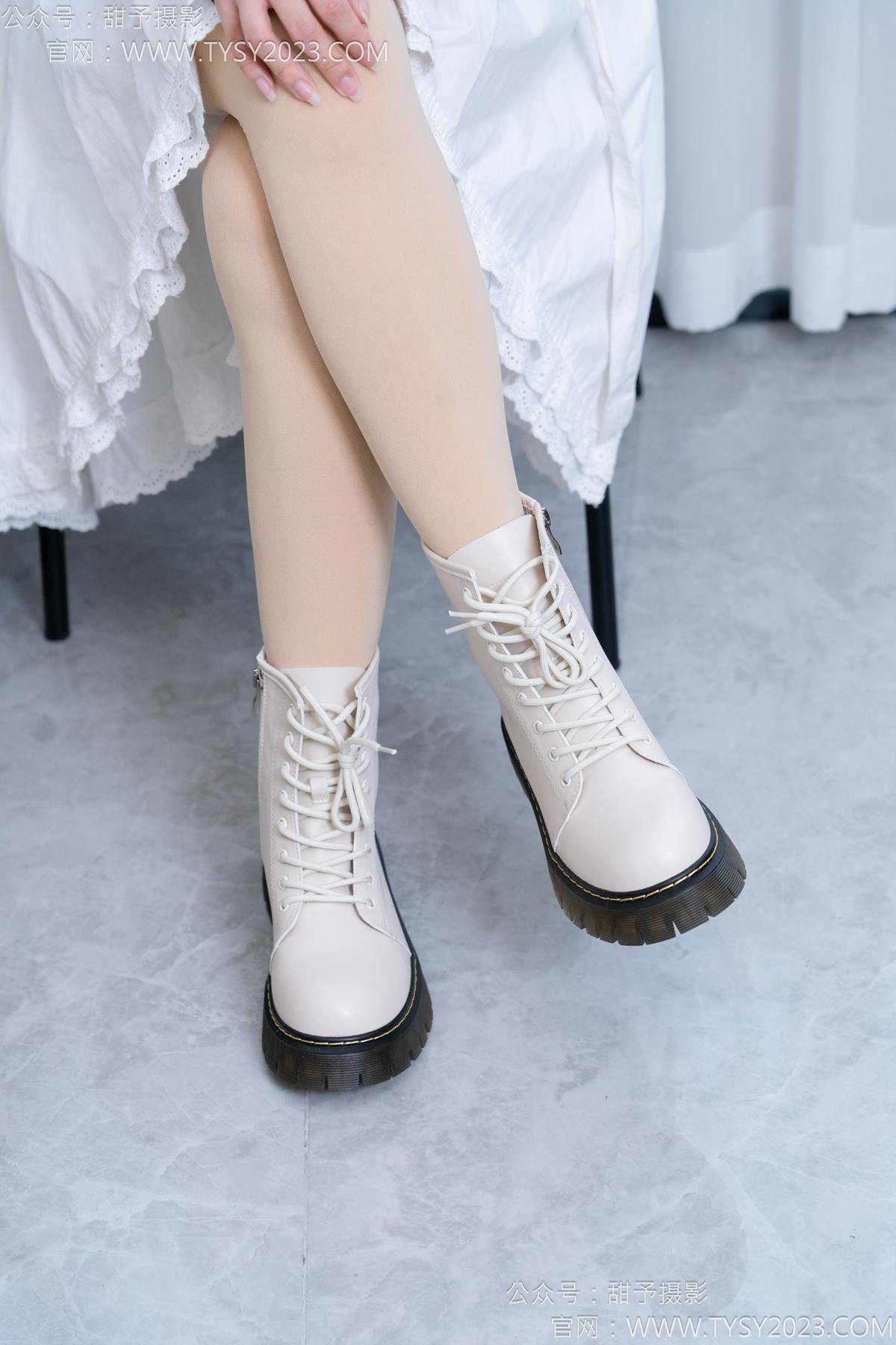 图片[4]-甜予摄影 NO.180 贝壳-平底鞋、短靴、厚肉丝[135P/3V/10.7GB]-美图