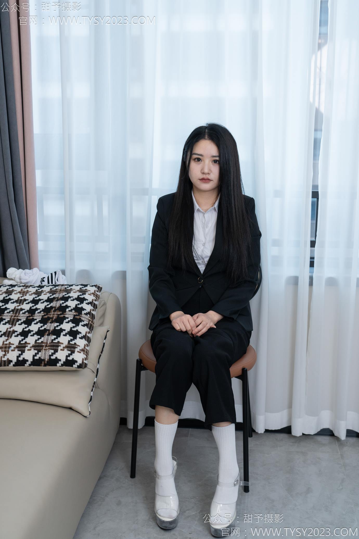 图片[2]-甜予摄影 NO.147 澜澜-凉鞋、高跟鞋、长腿袜、白棉袜[172P/2V/12.4GB]-美图