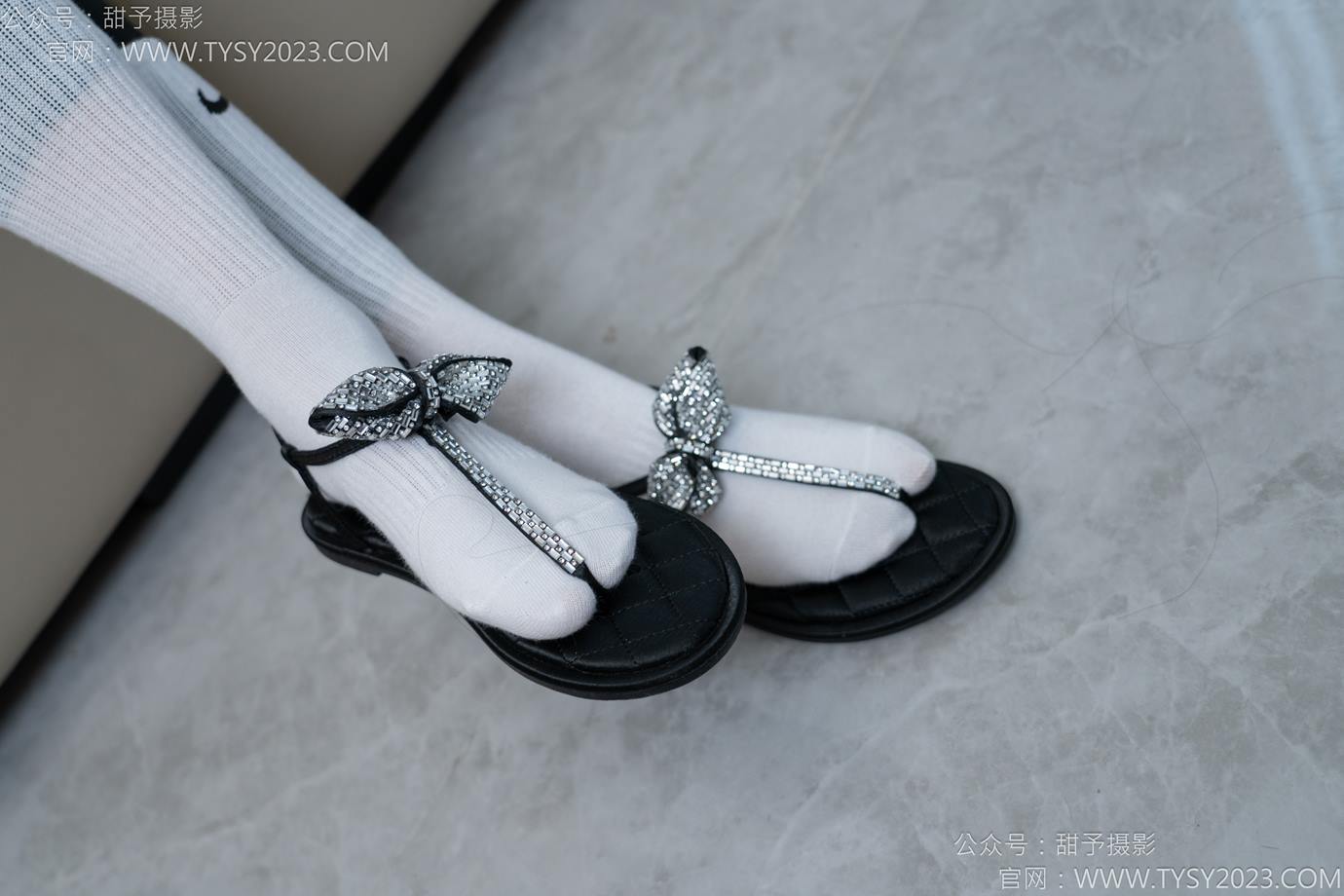 图片[4]-甜予摄影 NO.147 澜澜-凉鞋、高跟鞋、长腿袜、白棉袜[172P/2V/12.4GB]-美图