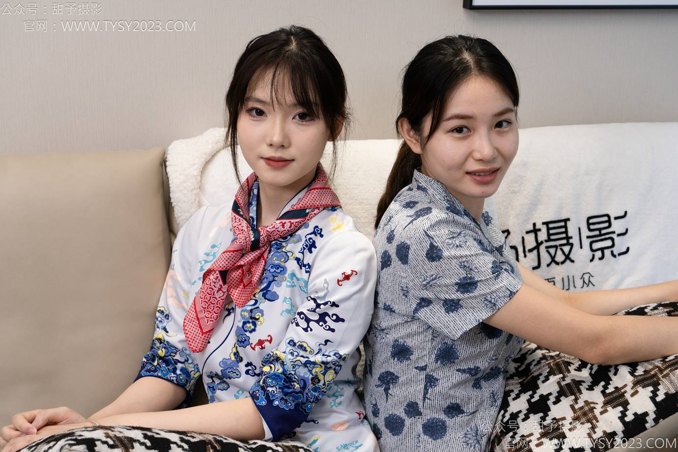 图片[3]-甜予摄影 NO.134 璇璇思思-高跟鞋、薄白丝、薄灰丝[132P/2V/9.95GB]-美图