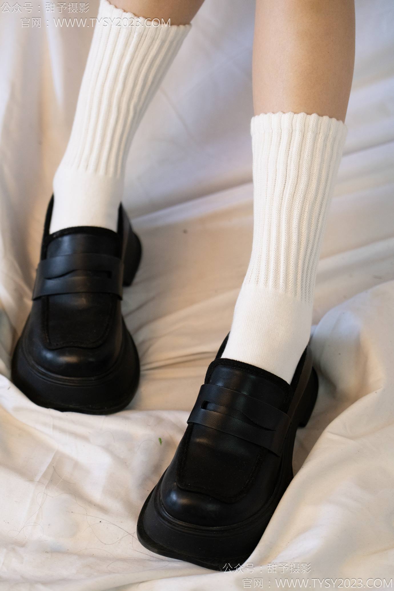 图片[3]-甜予摄影 NO.139 澜澜-皮鞋、白棉袜、裸足[116P/1V/9.97GB]-美图