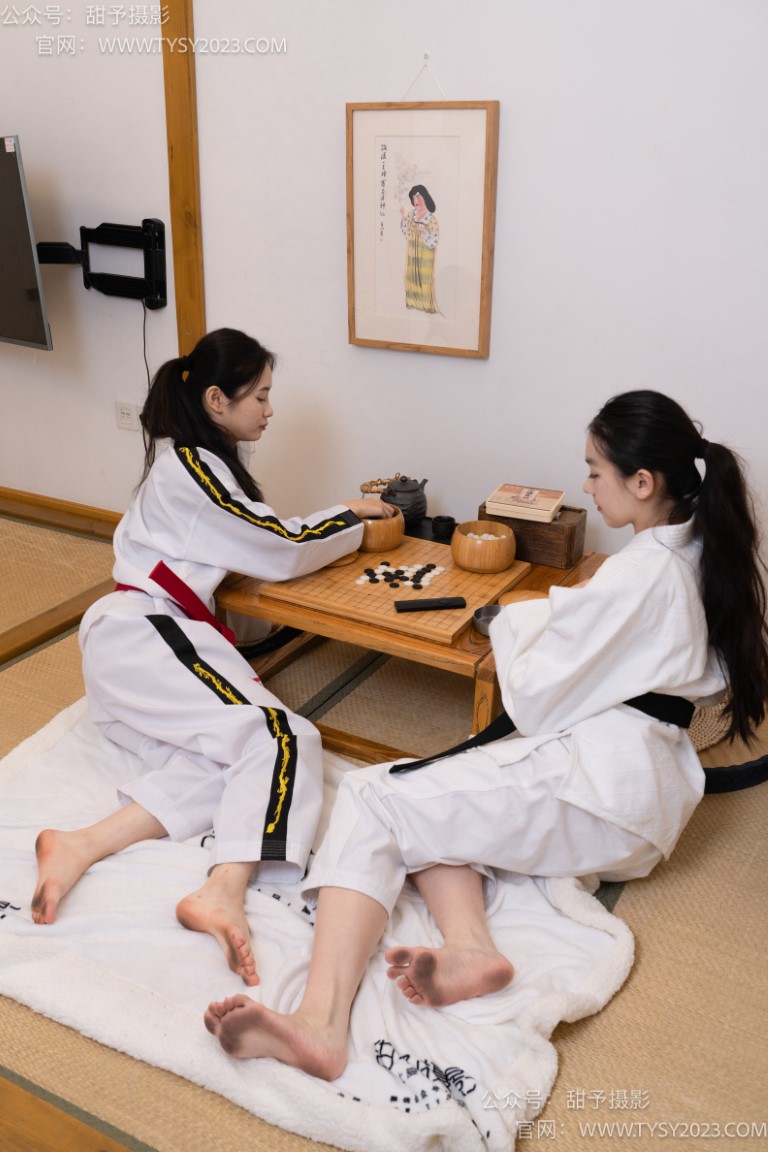 图片[6]-甜予摄影 NO.088期：思思小云-跆拳道服、人字拖、裸足（完整版）[135P/2V/10.62GB]-美图