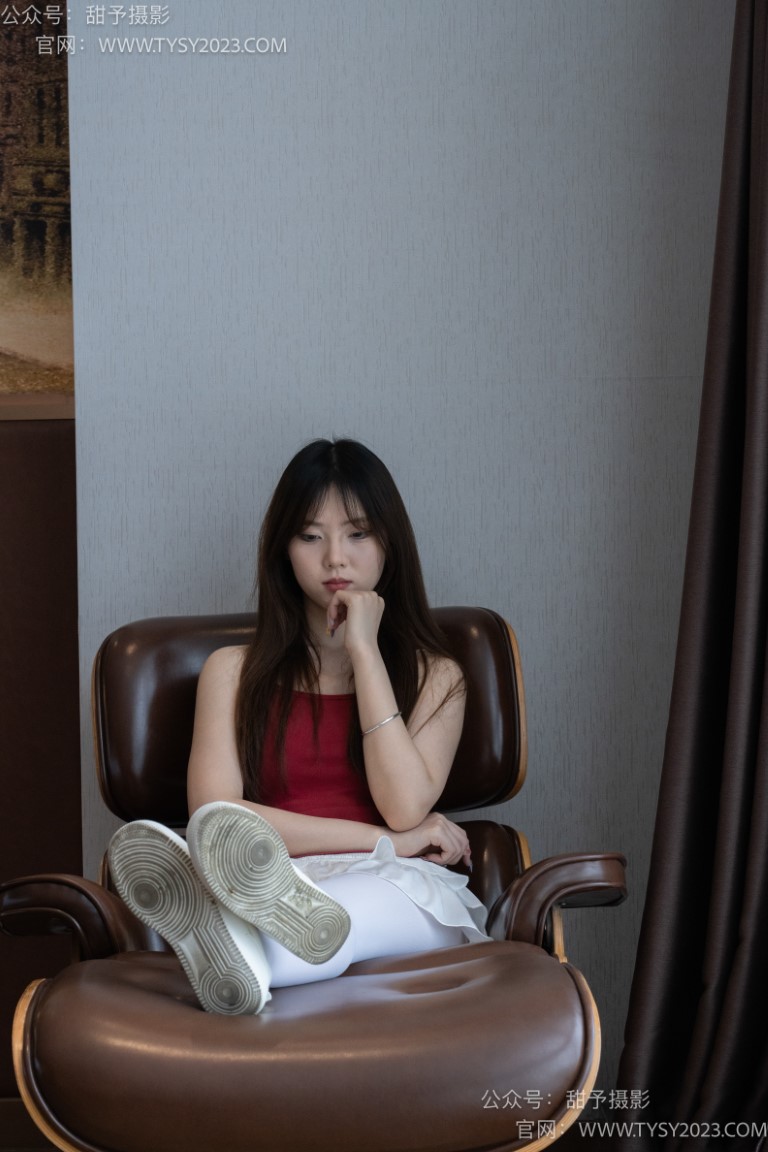 图片[2]-甜予摄影 NO.089期：璇璇-板鞋、厚白丝（完整版）[136P/2V/10.55GB]-美图