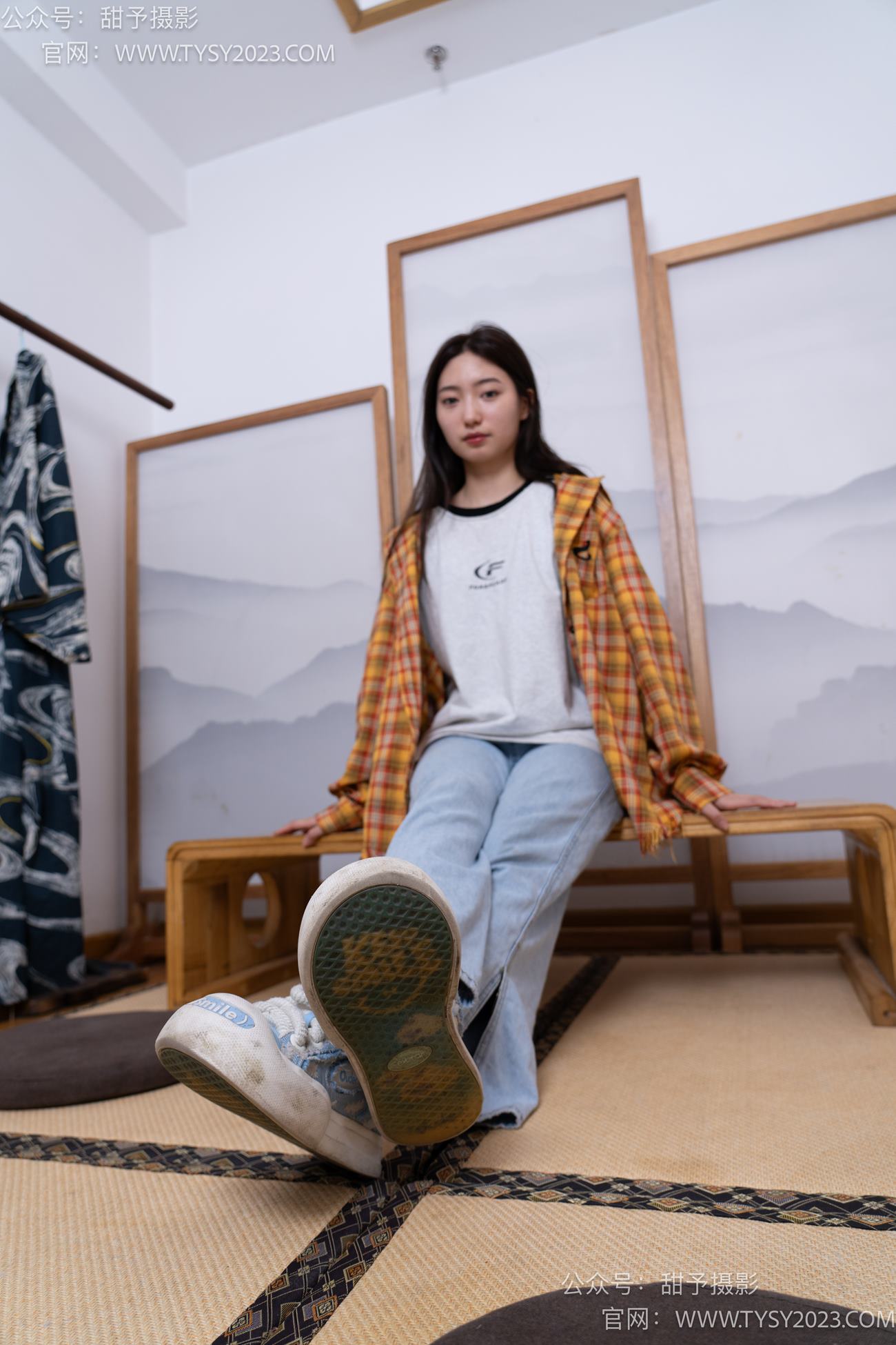 图片[2]-甜予摄影 NO.078期：雪梨-帆布鞋、白棉袜、裸足（完整版）[132P/2V/10.34GB]-美图