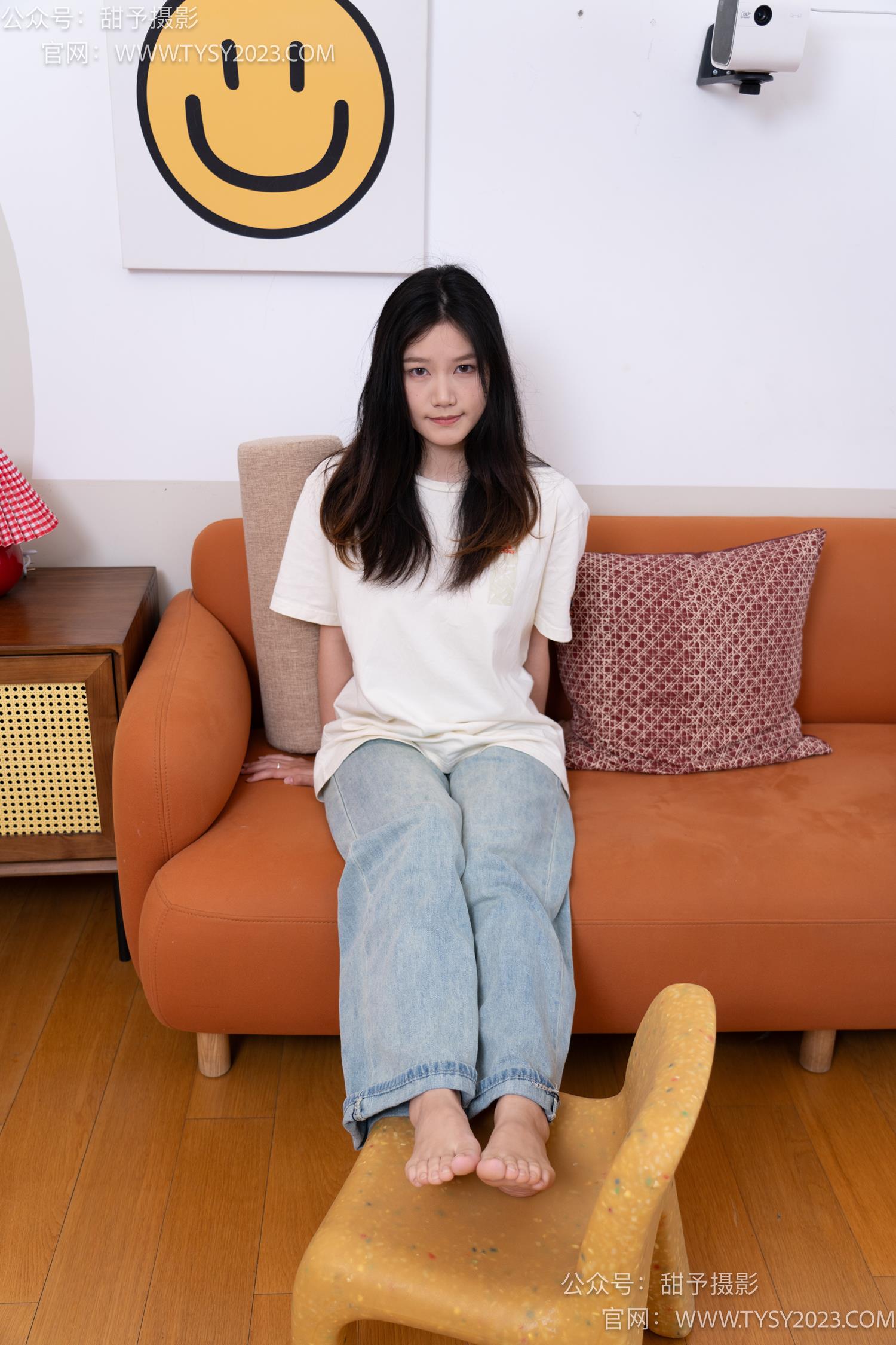 图片[5]-甜予摄影 NO.043 松松-帆布鞋、白棉袜、裸足[118P/2V/9.62GB]-美图