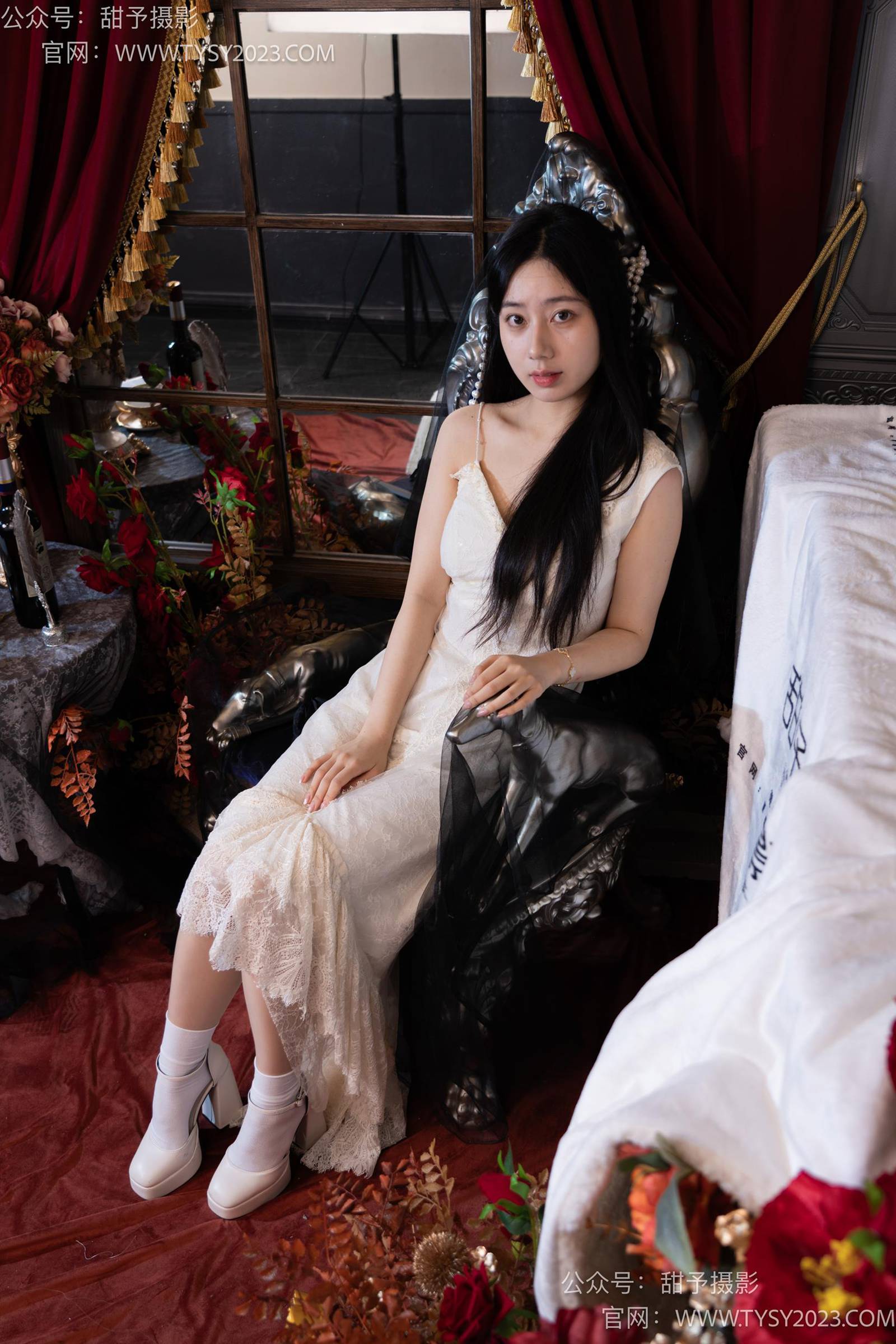 图片[4]-甜予摄影 NO.027 鱼鱼-高跟鞋、白棉袜、肉丝[103P/2V/9.30GB]-美图