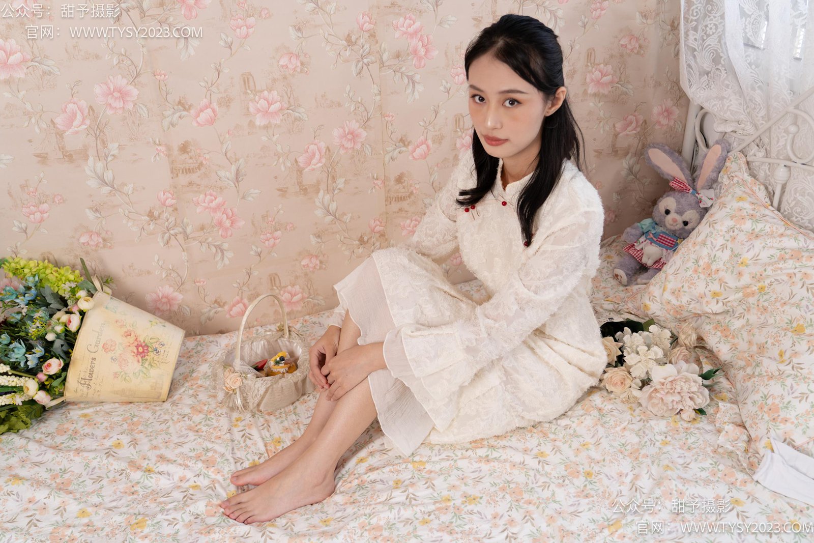 图片[1]-甜予摄影 NO.029 肉肉-高跟鞋、白棉袜、裸足[127P/2V/10.0GB]-美图