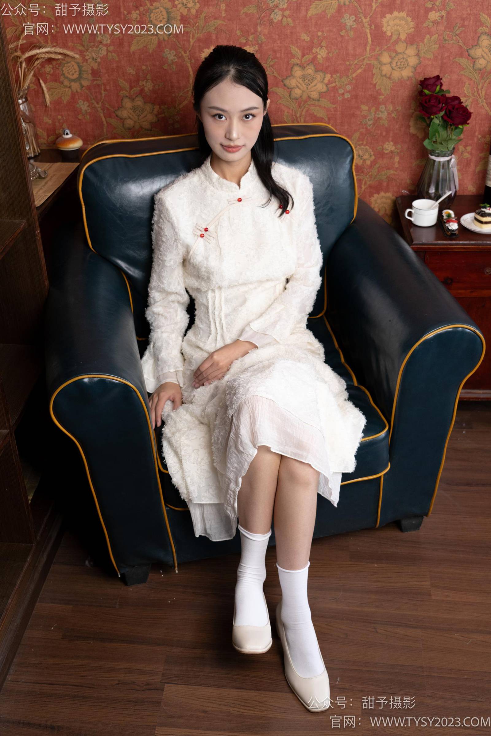 图片[2]-甜予摄影 NO.029 肉肉-高跟鞋、白棉袜、裸足[127P/2V/10.0GB]-美图